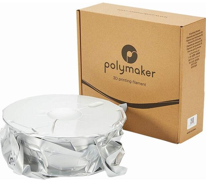 Polymaker tisková struna (filament), PolyLite PETG, 1,75mm, 1kg, šedá_426832159