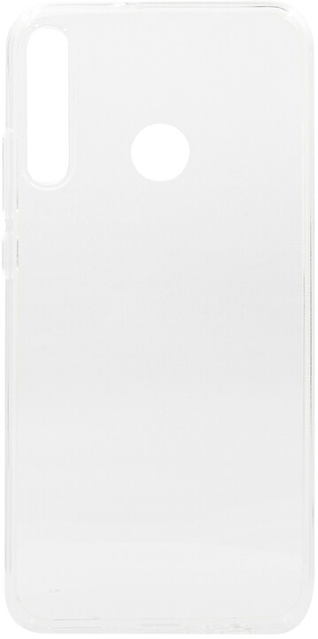 EPICO plastový kryt RONNY GLOSS pro Huawei P40 Lite E, bílá transparentní_1188320849