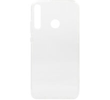 EPICO plastový kryt RONNY GLOSS pro Huawei P40 Lite E, bílá transparentní_1188320849