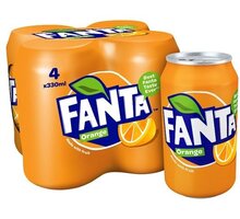 Fanta Orange, 4x330ml