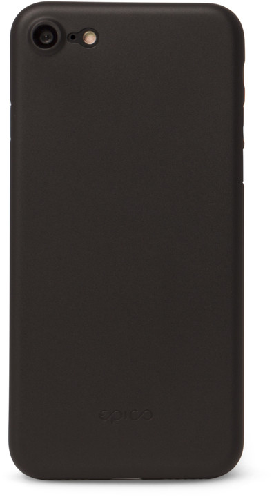 EPICO ultratenký plastový kryt pro iPhone 7 TWIGGY MATT, 0.3mm, černá_740457103