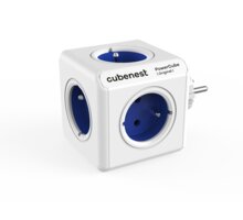 Cubenest PowerCube Original rozbočka-5ti zásuvka, modrá 6974699971221