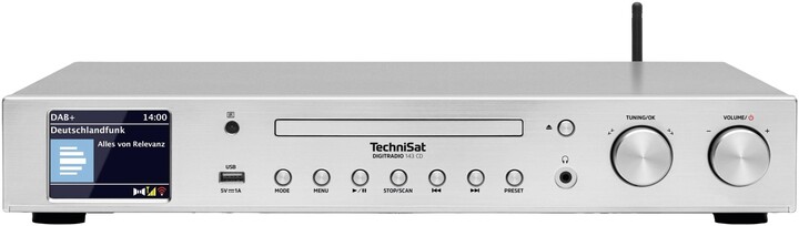 TechniSat DigitRadio 143 CD, stříbrná_862995155