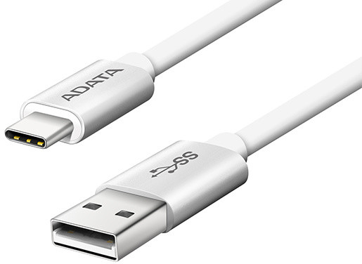 ADATA USB-C TO 2.0 A kabel, 100cm, hliníkový_478142040