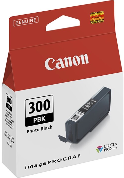 Canon PFI-300PBk, photo černá_2031065198