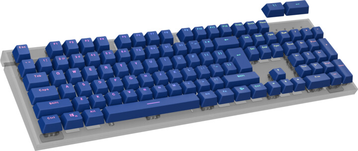 Genesis Lead 300, OEM, 106 kláves, ABS, modrá_756815318