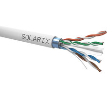 Solarix instalační kabel CAT6 FTP PVC E 500m/cívka Poukaz 200 Kč na nákup na Mall.cz + O2 TV HBO a Sport Pack na dva měsíce
