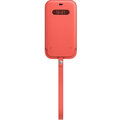 Apple kožený návlek s MagSafe pro iPhone 12 Pro Max, růžová