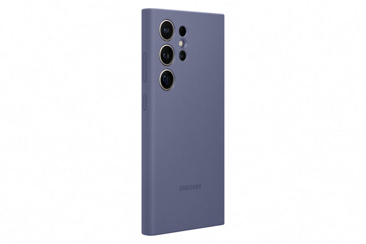 Samsung silikonový zadní kryt pro Galaxy S24 Ultra, fialová_14324220