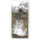 Guess Liquid Glitter Hard Gold pouzdro pro iPhone 7 Plus