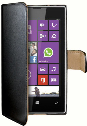 CELLY Wally pouzdro pro Nokia Lumia 520/525, černá_1006763959