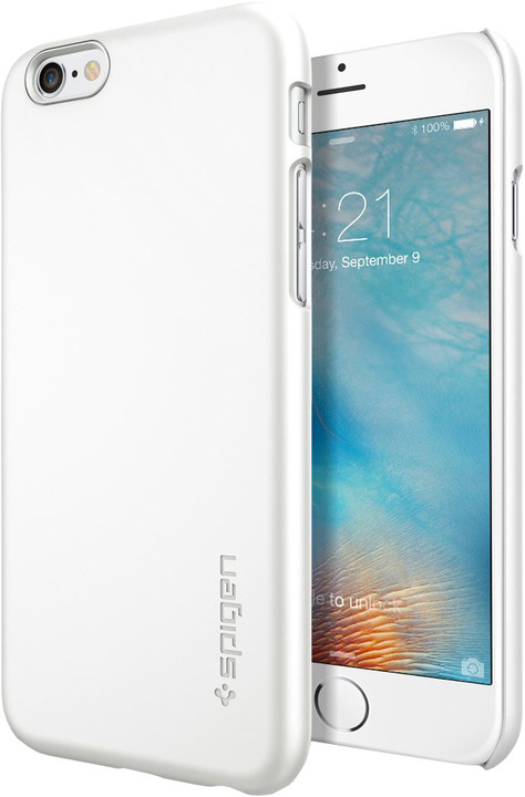 Spigen Thin Fit ochranný kryt pro iPhone 6/6s, white_964272803