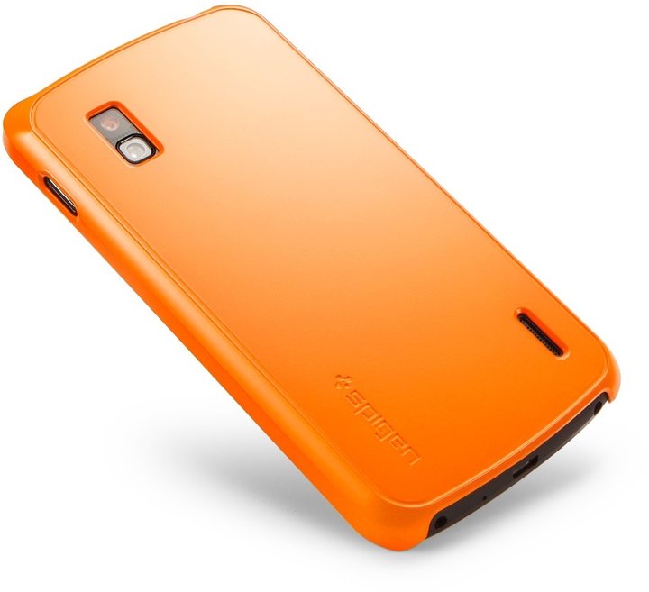 SPIGEN SGP Case Ultra Thin Air Series Tangerine Tango for LG Nexus 4_375761448
