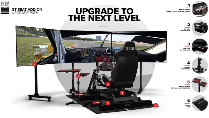 Next Level Racing GT Seat Add-on pro Wheel Stand DD/Wheel Stand 2.0_1522927056