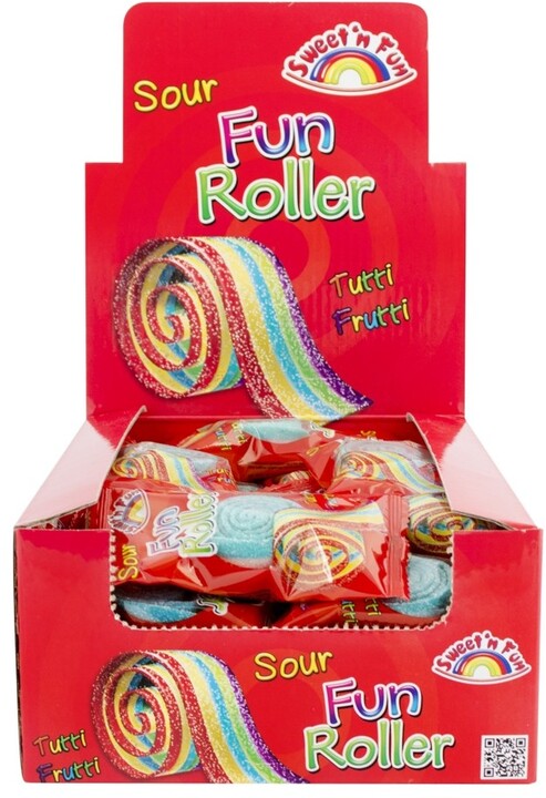Sour Fun Roller Tutti-Frutti, pásky, kyselé, 40x20g_1889855117