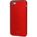 EPICO pružný plastový kryt pro iPhone 7 EPICO GLAMY - červený