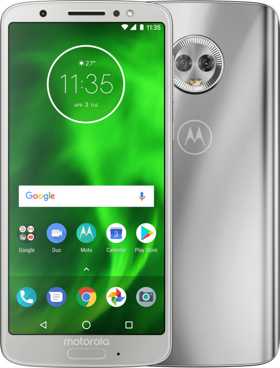 Motorola Moto G6, 3GB/32GB, Silver_1150343996