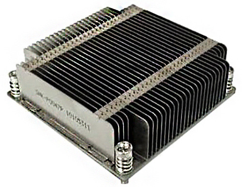 SuperMicro SNK-P0047P Pasivní 1U heatsink pro 1P/2P LGA2011 čtvercový ILM_852998058