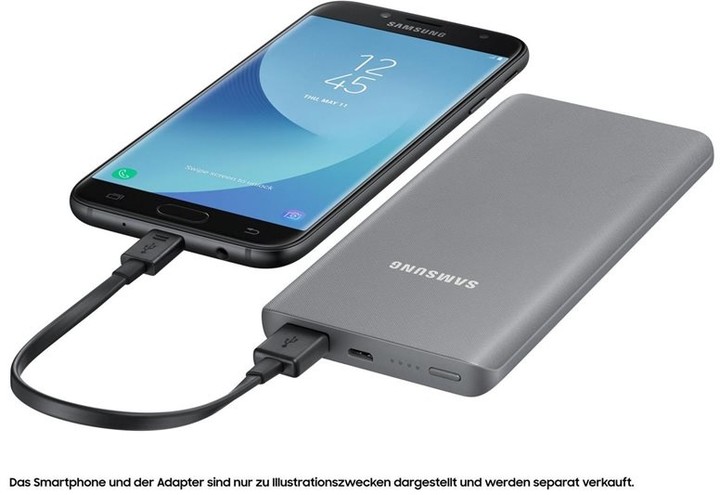 Samsung externí záložní baterie 10000 mAh, šedá_435682262