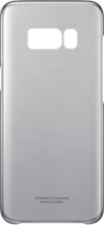 Samsung S8 poloprůhledný zadní kryt, černá_132752189