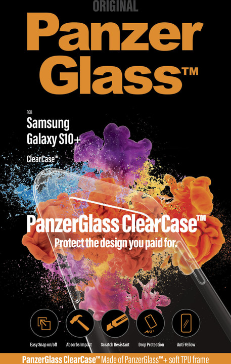 PanzerGlass ClearCase skleněný kryt pro Samsung G975 Galaxy S10+, čirá_1671070244