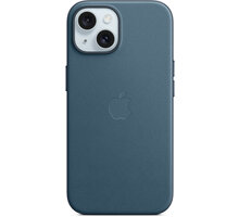 Apple kryt z tkaniny FineWoven s MagSafe na iPhone 15, tichomořsky modrá MT3G3ZM/A
