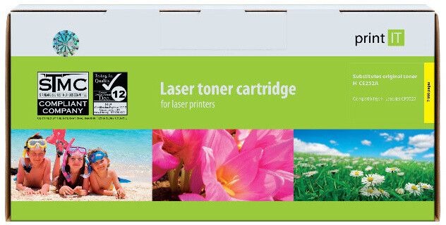 PRINT IT alternativní HP CE252A Color LaserJet CP3525 Yellow_621164345