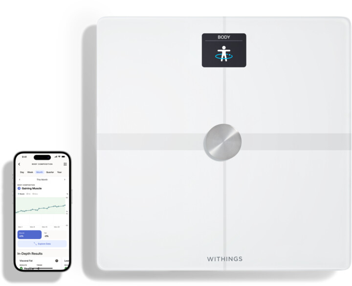 Withings Body Smart Advanced Body Composition Wi-Fi Scale - White_687096379