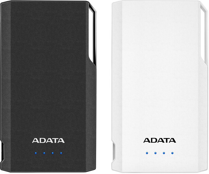 ADATA powerbanka S10000, externí baterie pro mobil/tablet 10000mAh, bílá_1466611697