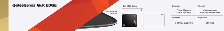 SteelSeries QcK Edge, Medium
