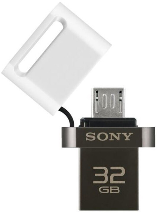 Sony Micro Vault OTG SA3 Duo - 32GB, bílá_940984505