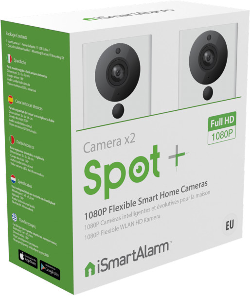 iSmartAlarm SPOT+ kamera - balení 2 ks_1556257302