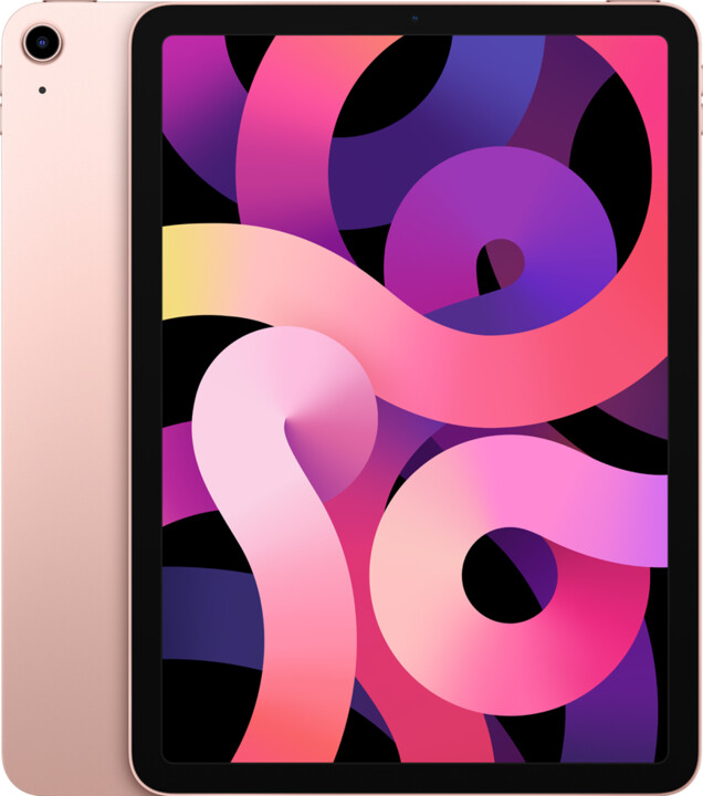 Apple iPad Air 2020 (4. gen.), 10,9", 64GB, Wi-Fi + Cellular, Rose Gold