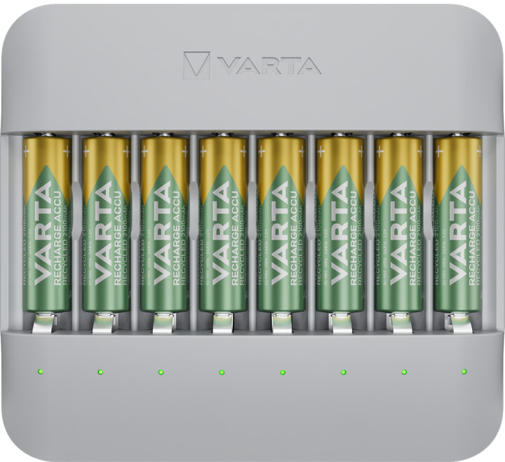 VARTA nabíječka Eco Charger Multi Recycled Box, včetně 8xAA 2100 mAh Recycled_1869858658