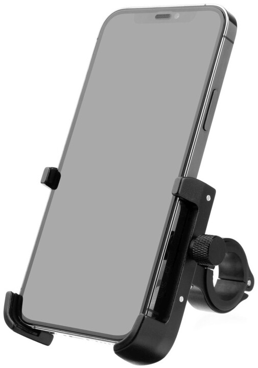 FIXED hliníkový držák mobilního telefonu na kolo Bikee ALU 2 s otočnou hlavou, černá_1193053007