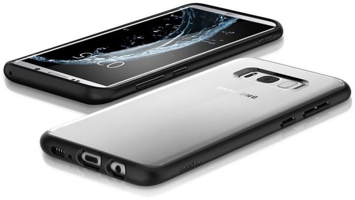 Spigen Ultra Hybrid pro Samsung Galaxy S8+, matte black_1313265729