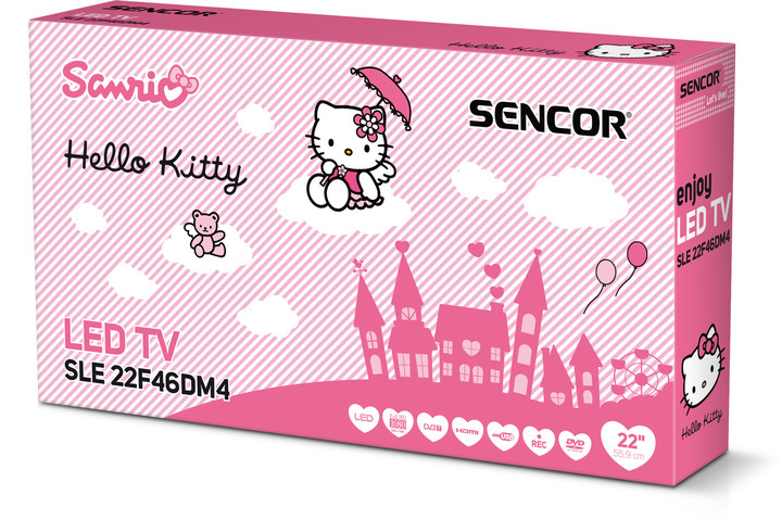 Sencor SLE 22F46DM4 Hello Kitty - LED televize 22&quot;_1889415789