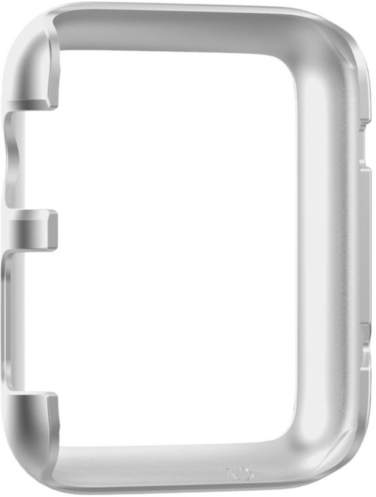 Spigen Thin Fit, satin silver - Apple Watch 38mm_1135027269
