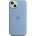 Apple Silikonový kryt s MagSafe pro iPhone 15 Plus, ledově modrá_595072270