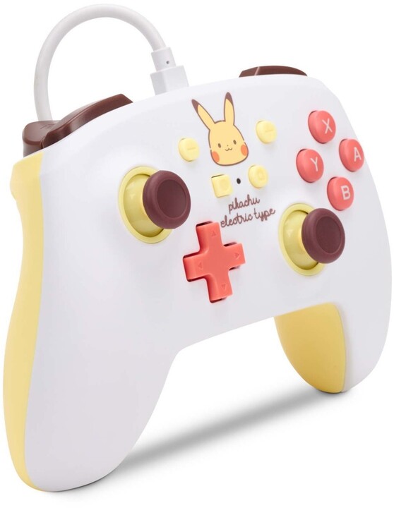 PowerA Enhanced Wired Controller, Pikachu Electric Type, (SWITCH)_182766707