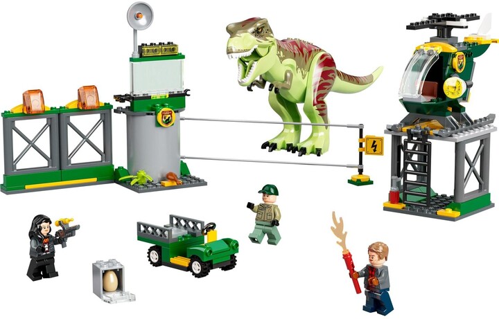 LEGO® Jurassic World™ 76944 Útěk T-rexe_979492881