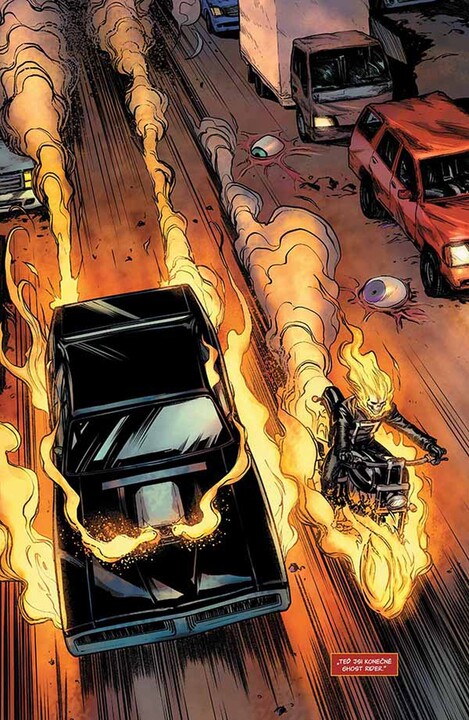 Komiks Avengers: Souboj Ghost Riderů, 5.díl, Marvel_322724573