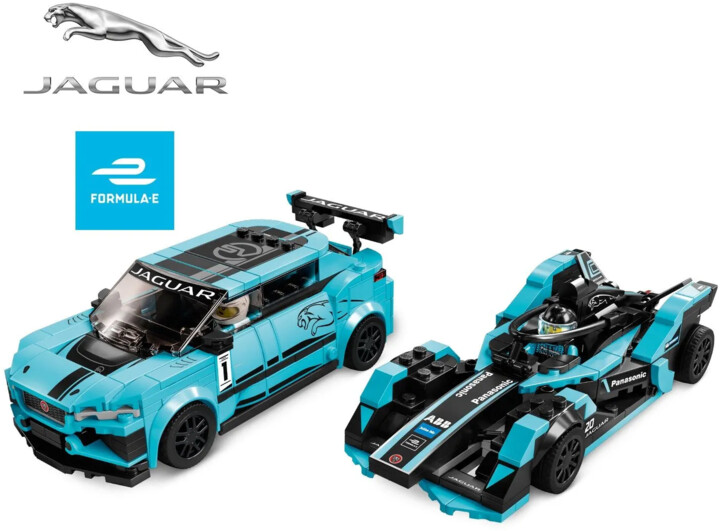 LEGO® Speed Champions 76898 Formula E Panasonic Jaguar Racing GEN2 car &amp; Jaguar I-PACE eTROPHY_309508831