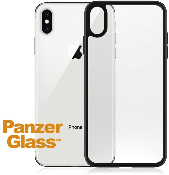 PanzerGlass ClearCase pro Apple iPhone Xs Max, černá_1090928611