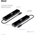 Club3D hub USB-C, 6-in-1 Hub s HDMI 8K60Hz/4K120Hz, 2xUSB-A, RJ45 a 2xUSB-C, 1xData, 1xPD 3.0_1059750689