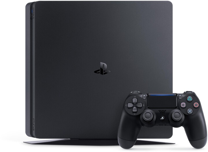 PlayStation 4 Slim, 1TB, černá + FIFA 19 + DualShock 4 v2, černý_471344529