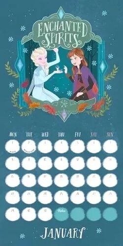 Kalendář 2024 Frozen, nástěnný_135503146