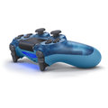 Sony PS4 DualShock 4 v2, průhledný modrý_1102767538