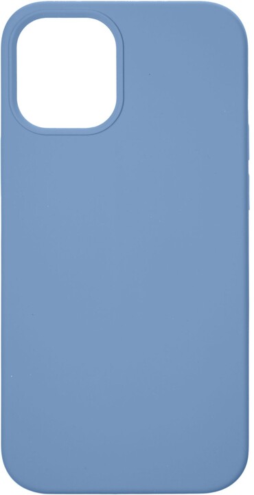 Tactical silikonový kryt Velvet Smoothie pro iPhone 12/12 Pro (6.1&quot;), světle modrá_1880003736
