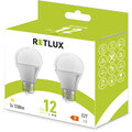Retlux žárovka REL 31, LED A60, 2x12W, E27, teplá bílá, 2ks_1545442651